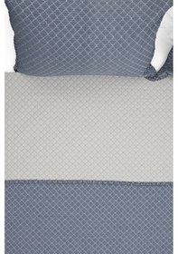 Resim Koza Home Malea Lacivert Çift Kişilik Yatak Örtüsü 230x250 2 Yastık 50x70 5 Lacivert 