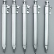 Resim 5 adet verniyer kaliper siyah kalem 0-100mm kaliper tipi 