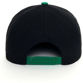 Resim Berellini Celtics Hip-hop Şapka Özel Kolleksiyon Gri - Yeşil 