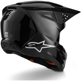 Resim Alpinestars Sm3 Off-Road Kaskı Siyah 