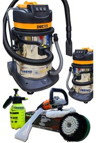 Resim Genel Markalar Safran Profesyonel 3 Motor'lu Koltuk Yıkama Ve Koltuk Fırçalama Makinası 3600 Watt 