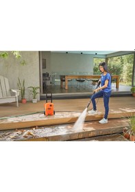 Resim Black&decker BEPW1650-QS 1650 W 120 Bar Basınçlı Dikey Yıkama Makinesi 