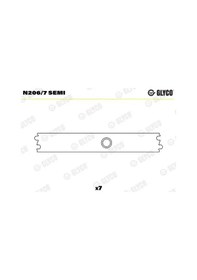 Resim Glyco N2067semı Eksantrik Yatagi 5010295440 