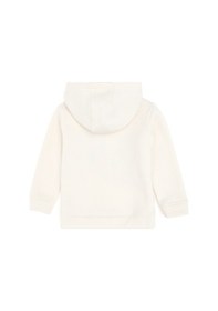 Resim U.S. Polo Assn. Kız Çocuk Krem Renkli Logolu Kapüşonlu Sweatshirt 50290715-VR071 
