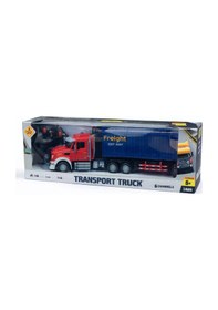 Resim Uzaktan Kumandalı Tır Transport Truck Rc Tır Oyuncak Kamyon 