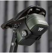 Resim Willowhaven Green West Bıkıng Bisiklet Arka Bagaj Çantası Kendinden Kilitli Mekanizma Hızlı Sökme Antihırsız Kompakt Mtb Yol Bisikleti Seyahat Altın 