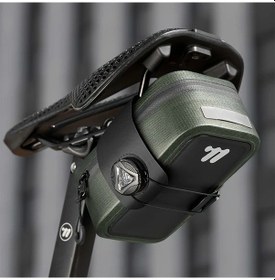 Resim Willowhaven Green West Bıkıng Bisiklet Arka Bagaj Çantası Kendinden Kilitli Mekanizma Hızlı Sökme Antihırsız Kompakt Mtb Yol Bisikleti Seyahat Altın 