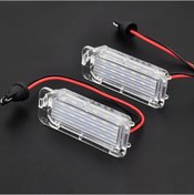 Resim Honeybeeshop 2li Set Otnhaee Led Plaka Isiklari 6500k Ford Focus Fiesta Mondeo Smax Kuga Galaxy Tak Calistir 12v 2018+ 