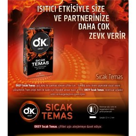 Resim Okey Sıcak Temas 10'lu 10'lu Set 