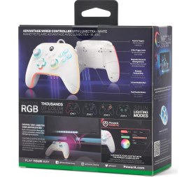Resim Powera Lumectra ile Xbox Series X|s Için Advantage Kablolu Oyun Kumandası - Beyaz 