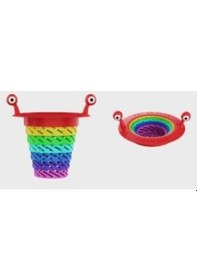 Resim Renkli 6 Kademeli Lavabo Süzgeci 