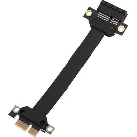 Resim Geeroyoo Pcıe X1 Gen3.0 8gbps Hızlı Veri Transfer Kablosu - Ses Kartı, Ağ Kartı, Grafik Kartı İçin 40cm Esnek Genişletici Kablosu 