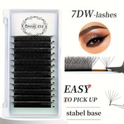 Resim CINNIE EYE Sahte Kirpik Uzantıları Kendin Yap Seti - Rus DD Kıvrımı, Anime, Çapraz, Küme, Tüylü Stil - Karışık Uzunluklar 10-12mm, 13-15mm - Ultra-İnce 0.07mm Kalınlık - C Kıvrımı ve D Kıvrımı Çeşit Paketi - Başlangıç Seviyesi İçin Kolay Uygulanabilir 