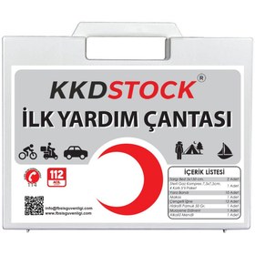 Resim KKDSTOCK Work Safety Equipment Mini Ilk Yardım Ecza Çantası Ilk Yardım Seti Deprem Çantasına Uygun Acil Müdahale Çantası 