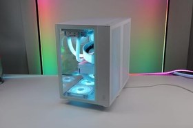 Resim Game Master F-7 Beyaz 7 Rgb Fanlı Atx Oyuncu Bilgisayar Kasası 