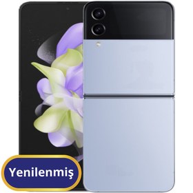 Resim Samsung Z Flip4 Yenilenmiş TR Garanti | 128 GB 8 GB Mavi 