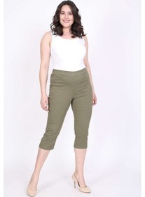 Resim Myline Beli Lastikli Kapri Pantolon (532245948) 
