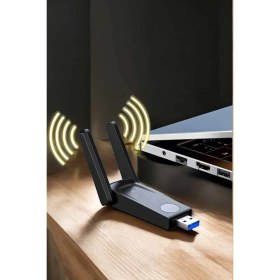 Resim Aesco Dual Band Wifi Alıcı Adaptör USB 3.0 Destekli - Lisinya 