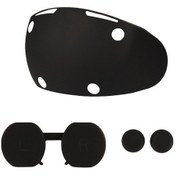 Resim Pazly Sony Playstation Vr2 İçin Silikon Kapak Kılıfı + Lens Kapağı + 2 Başparmak Tutma Kapağı - Siyah Siyah 