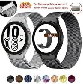 Resim Samsung Galaxy Watch 4 Classic 42mm Kayış Hasır Milano Akıllı Saat Kordon 
