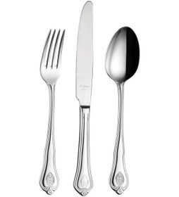 Resim Aryıldız Topkapı Prestige 84 Parça 12 Kişilik Çatal Kaşık Bıçak T Altın 