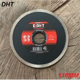 Resim DHT 115MM ELMAS TESTERE FAYANS KESİCİ GRANİT KESİCİ SERAMİK KESME ELMASI 