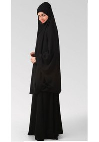 Resim Çarşaf Krep Bütün Peçeli Sultanbaş 