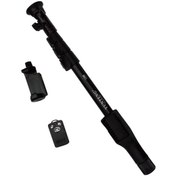 Resim Lemestar Tripod Yunteng Taşınabilir Alüminyum Alaşımlı Uzatılabilir Selfie Çubuğu El T Siyah 