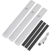Resim Besthome1 3'lü Akıllı Led Gece Lambası, İnsan Algılama, 3 Renk, Şarj Edilebilir, Dolap/koridor İçin Çok Renkli Çok Renkli 