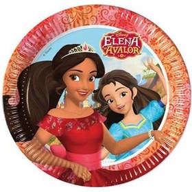 Resim Prenses Elena 23 CM. Tabak 8'li 