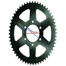 Resim CROSS 200 ARKA DİŞLİ RAMZEY 428-56T İÇ 64 MM 6 DELİKLİ ÖM 