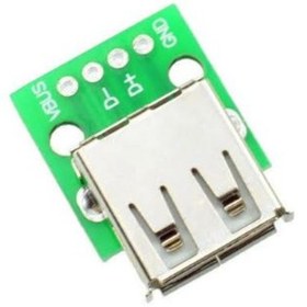 Resim Dişi Usb Tip A Dip Dönüştürücü 