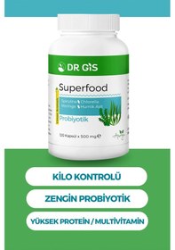Resim Dr. Giss Superfood Probiyotik 120 Kapsül 