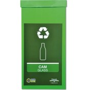 Resim Temel Dönüşüm Kutusu Sıfır Atık Kutusu Yeşil Cam 