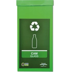 Resim Temel Dönüşüm Kutusu Sıfır Atık Kutusu Yeşil Cam 