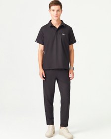 Resim 03 Erkek Duble Paça Scrub Alt - Siyah - S 