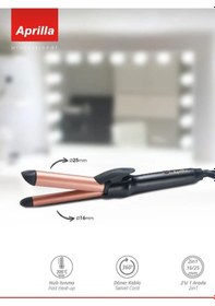 Resim Aprilla AHS2030 16-25 MM Bukle Şekillendirici Saç Maşası 