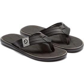 Resim Cartago Malta Erkek Parmak Arası Terlik Siyah-Gri 39/46 