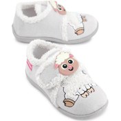 Resim Gezer Kışlık Cırtlı Ayarlanabilir Rahat İç Taban Kız Çocuk Panduf Ayakkabı Ga2kpm.03366.00.s36.18 Gri 