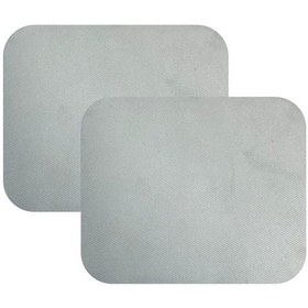 Resim Knsz oturma minderi 2 li mazlum beyaz kumaş tel sandalyesi oturma yeri için 