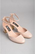 Resim SEÇ KUNDURA SEÇ 8355 TOPUKLU AYAKKABI (Topuk Boyu: 6 cm) TEN RUGAN 