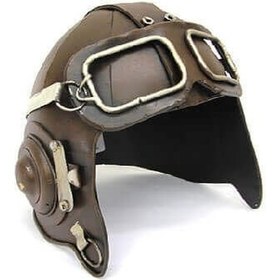 Resim Dekoratif Metal Pilot Kaskı C0710 