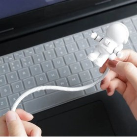 Resim Go İthalat USB Astronot Gece Lambası, Masa Lambası, Kitap Okuma Lambası Işığı (5473) 
