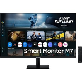 Resim Samsung LS32FM700UUXUF 32 Inç Akıllı Monitör M7 M70D UHD LCD Monitör 