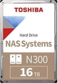 Resim 16tb Toshıba N300 7200rpm Sata 512mb Hdwg51guzsva 