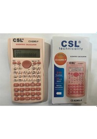 Resim Csl Cs-82ms-p Pembe Fonksiyonel Hesap Makinesi Çok Renkli 
