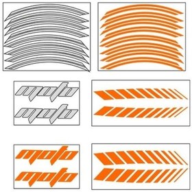 Resim Florasan Turuncu Universal Racing Şerit 2 