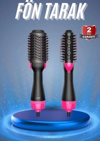 Resim shopwave Saç Kurutma Makinesi Saç Düzleştirici Fön Tarak Isı Ayarlı Sıkı Dişli 