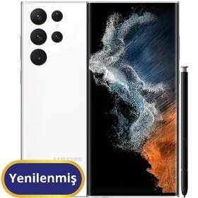 Resim Samsung S22 Ultra Yenilenmiş TR Garanti | 128 GB 12 GB Beyaz 