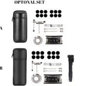 Resim Bisiklet Tamir Seti B: Sprey Olmayan Tamir Yama, Mini Hava Pompa, 16'lı Kombinasyon Aleti Ve Taçlı Çanta Çok Renkli Çok Renkli 
